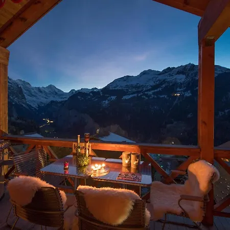 Apartment Rose Penthouse Wengen